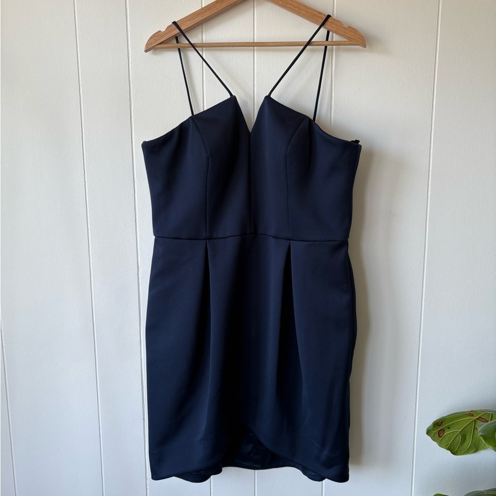 NWT Ever New Navy Tulip Cocktail Mini Dress | Size 12